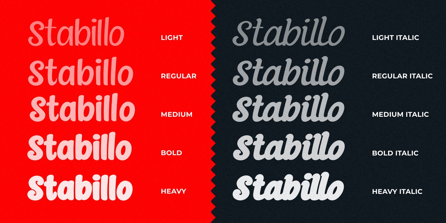 Example font Stabillo #10